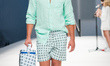 Maxi Iglesias showcases a clothes of "Strollin' Barcelona, a new collection Spring - Summe...