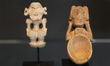 Artefacts on display in the Chilean Museum of Pre-Columbian Art (Museo Chileno de Arte Pre...