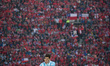 (150705) -- SANTIAGO, July 5, 2015 () -- Lionel Messi of Argentina reacts before the penal...