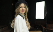 Spanish singer Christina Rosenvinge attends 'Karen' photocall at Sala Equis on May 31, 202...