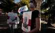 Demonstration ''Together against terrorism'' organised by the Belarusian Association in It...