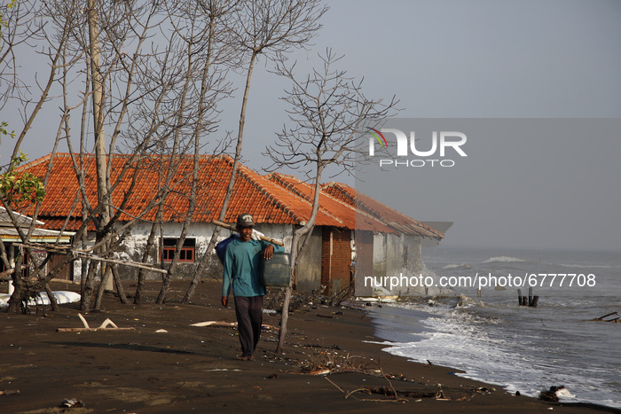 Land Subsidence Leads To Sinking Cities In Northern Java Coastal 