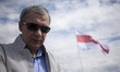 Pavel Latushko seen during Belarusian opposition activists in Bobrowniki at the Polish-Bel...