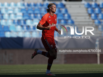 Erling Haaland (Borussia Dortmund) of Norway during the warm-up before the international friendly match between Norway and Greece at Estadio...
