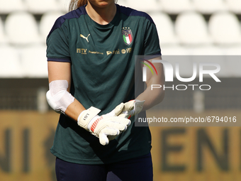 Laura Giuliani during friendly match match between Italy v Holland Woman, in Ferrara, Italy on June 10, 2021.  (