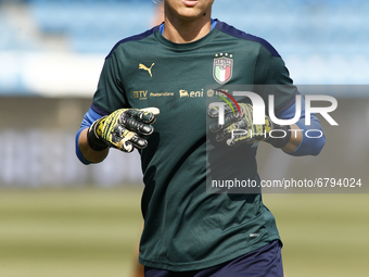 Katja Schroffenegger during friendly match match between Italy v Holland Woman, in Ferrara, Italy on June 10, 2021.  (