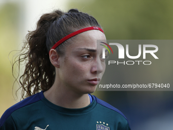 Benedetta Glionna during friendly match match between Italy v Holland Woman, in Ferrara, Italy on June 10, 2021.  (