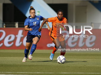 Lineth Beerensteyn during friendly match match between Italy v Holland Woman, in Ferrara, Italy on June 10, 2021.  (