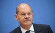 German Finance Minister and SPD Chancellor Candidate Olaf Scholz Presents 2022 Federal Bud...