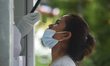 Thai People undergoes a COVID-19 swab test in Bangkok, Thailand, 10 July 2021. 