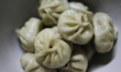 Momos in a bowl at a restaurant in Darjeeling, West Bengal, India, on May 31, 2010. The Mo...