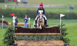 Sophie Jackson riding Fellowmen Socrates during the PT Section M Cross Country event at th...