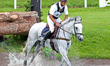 Andrew Nicholson riding Swallow Springs during 4* Cross Country event at the Barbury Castl...