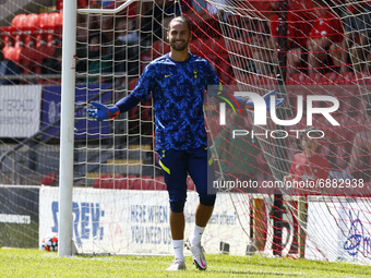 during JE3 Foundation Trophy between Leyton Orient and Tottenham Hotspur at Breyer Group Stadium , Leyton, UK on17th July 2021
 

 (