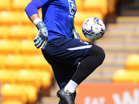 
Nottingham Forest goalkeeper Jordan Smith (12) warms up ahead of kick-off during the Pre-season Friendly match between Port Vale and Nottin...