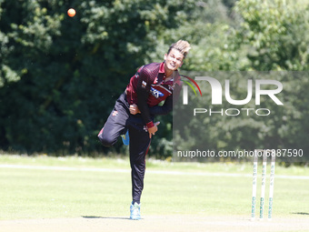  Ian Belchamber of Brentwood cc during Dukes Essex T20 Competition- Semi-Final between Brentwood CC and Hornchurch CC at Toby Howe Cricket C...