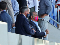 Joan Laporta during the friendly match between FC Barcelona and Club Gimnastic de Tarragona, played at the Johan Cruyff Stadium on 21th July...