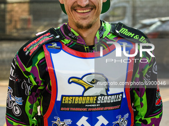  Richard Andrews  - Eastbourne Seagulls  during the National Development League match between Belle Vue Colts and Eastbourne Seagulls at the...