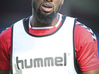   Diallang Jaiyesimi of Charlton athletic warms up during the Pre-season Friendly match between Crystal Palace and Charlton Athletic at Selh...