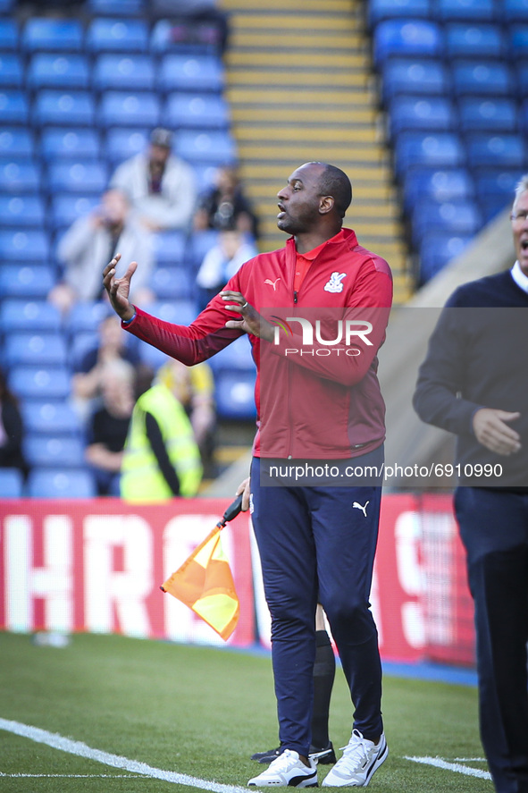   Patrick Viera, Crystal Palace manager during the Pre-season Friendly match between Crystal Palace and Charlton Athletic at Selhurst Park,...