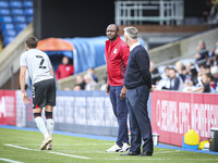   Patrick Viera, the new Crystal Palace manager on the touchline during the Pre-season Friendly match between Crystal Palace and Charlton At...