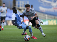  James Vennings is fouled by Cheikhou Kouyate of Crystal Palace during the Pre-season Friendly match between Crystal Palace and Charlton Ath...
