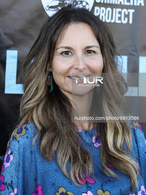 LOS ANGELES, CALIFORNIA, USA - JULY 28: Producer Francesca Silvestri arrives at the Los Angeles Premiere Of Vertical Entertainment's 'Lorele...
