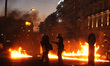 (150715) -- ATHENS, July 15, 2015 () -- Anti-bailout protesters clash with riot police in...