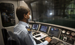 An East West metro train trial run from Phoolbagan metro station to Sealdah metro station...