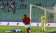 CSKA Sofia player Jordi Caisedo celebrates after scoring during CSKA Sofia v. Osijek  at U...