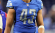 Detroit Lions corner back Nickell Robey-Coleman (43)  walks off the field after a Bills wi...
