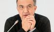 Sergio Marchionne speaks at general Meeting of Fiat Shareholders, in Turin, Italy, on Marc...