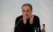 Sergio Marchionne speaks at general Meeting of Fiat Shareholders, in Turin, Italy, on Marc...
