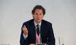 John Elkan speaks at general Meeting of Fiat Shareholders, in Turin, Italy, on March 31, 2...