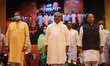 Union  Minister Bhupendra Yadav ,Rajasthan President Satish Poonia (L) and National Genera...