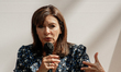 Paris Mayor Anne Hidalgo speaks during the opening day of the the Medef's annual summer me...