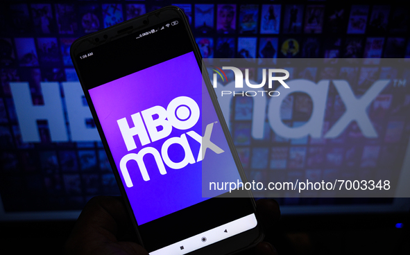 HBO logo photo illustration in Tehatta, West Bengal, India on 9 August 2021. With the rapidly increasing demand for OTT content in India, Wa...