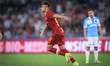 Stephan El Shaarawy of AS Roma celebrates after scoring third goal during the UEFA Confere...