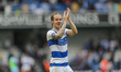    QPRs Stefan Johansen applauds the crowd after the Sky Bet Championship match between Qu...