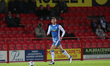  James Jones of Barrow  during the EFL Trophy match between Accrington Stanley and Barrow...