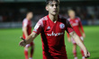 Accrington Stanley's Tom Scully during the EFL Trophy match between Accrington Stanley and...
