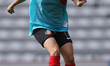 Abbey Joice of Sunderland warms up during the FA Women's Championship match between Sunder...