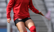 Neve Herron of Sunderland warms up during the FA Women's Championship match between Sunder...