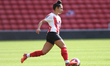 Maria Farrugia of Sunderland in action during the FA Women's Championship match between Su...