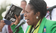 Congresswoman Shelia Jackson Lee during a rally in Washington DC, United States , on Septe...