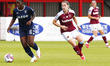 Anita Asante of Aston Villa Women  during  Barclays FA Women's Super League  match between...