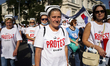 Representatives of various medical professions took part in one of the biggest protest mar...