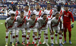 Rayo team before  La liga  match between Levante UD and Rayo Vallecano  at Ciutat de Valen...