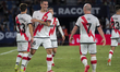  Sergi Guardiola of Rayo Vallecano celebrate after scoring the 1-1 goal    during La liga...