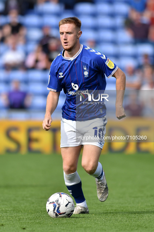  Stock action picture of Oldham Athletic's Davis Keillor-Dunn during the Sky Bet League 2 match between Oldham Athletic and Hartlepool Unite...